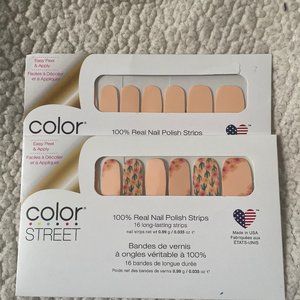RETIRED HOSTESS EXCLUSIVE COLOR STREET DESERT FLORA AND HAVANA HONEY BUNDLE